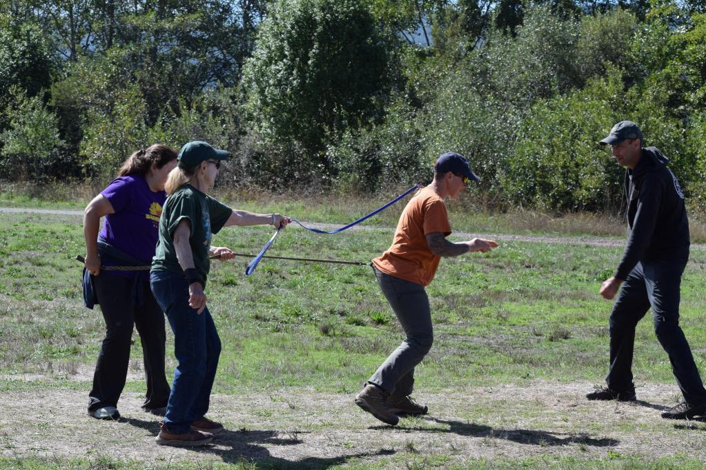 Early days Leash Skills